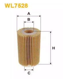 WIX FILTERS wl7528 -  Фильтр масляный двигателя